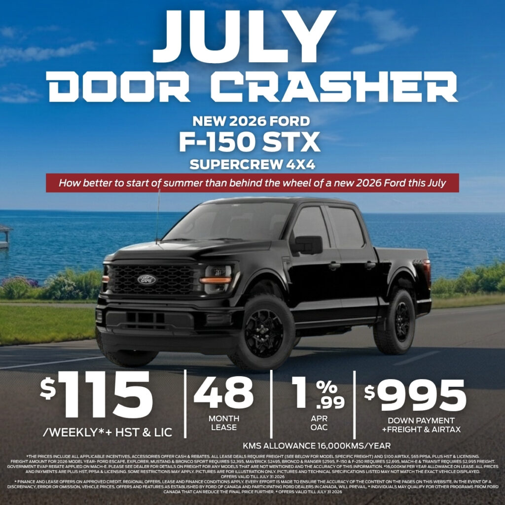 New 2026 Ford F150 STX SuperCrew 4X4, 2.7L v6 EcoBoost Engine
