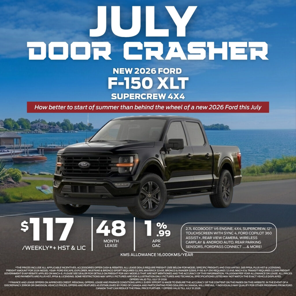 New 2026 Ford F150 XLT SuperCrew 4X4, 2.7L v6 EcoBoost Engine