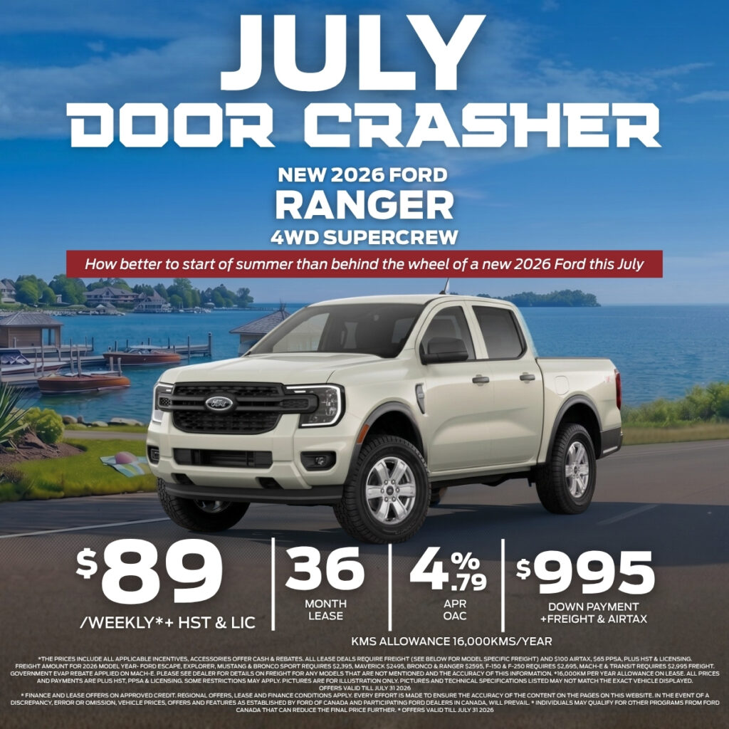 New 2026 Ford Ranger 4WD Supercrew